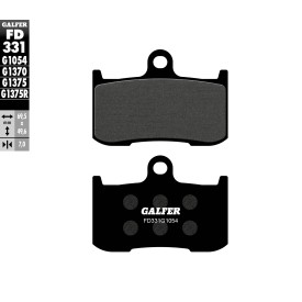 Pastillas de Freno Galfer FD331G1054