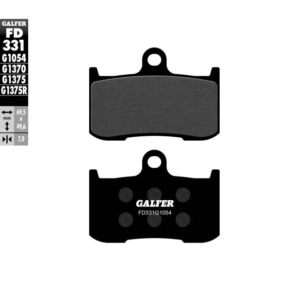 Pastiglie Freno Galfer FD331G1054