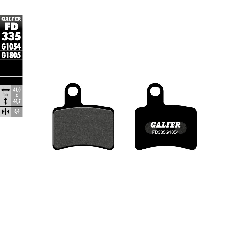 Plaquettes de Frein Galfer FD335G1054 Plaquettes de Frein Galfer FD335G1054