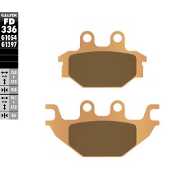 Brake Pads Galfer FD336G1397