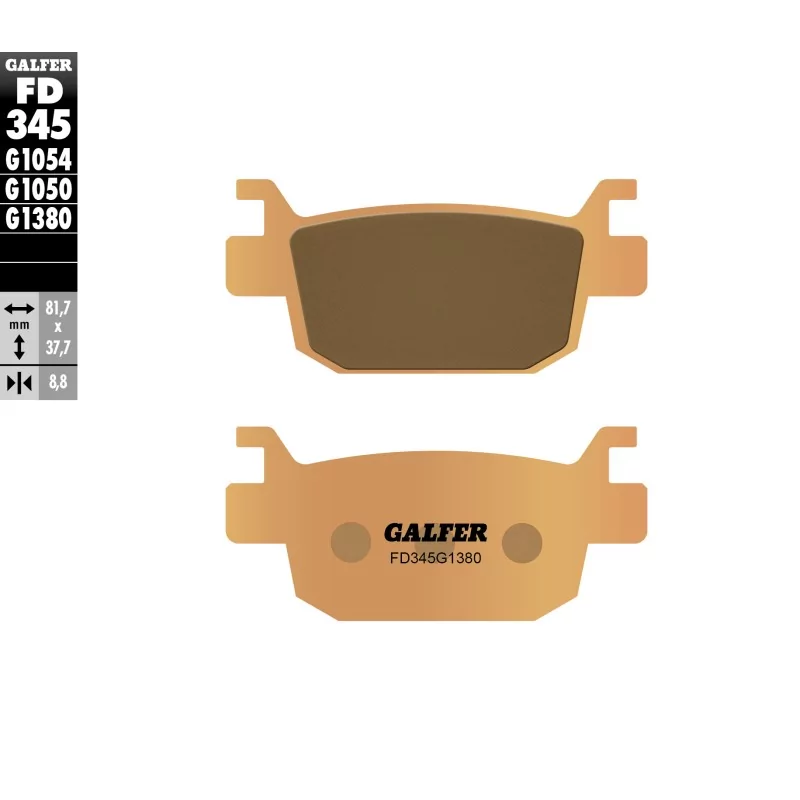Pastiglie Freno Galfer FD345G1380