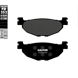 Bremsbeläge Galfer FD352G1054