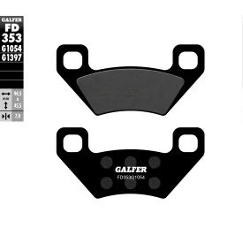 Pastiglie Freno Galfer FD353G1054