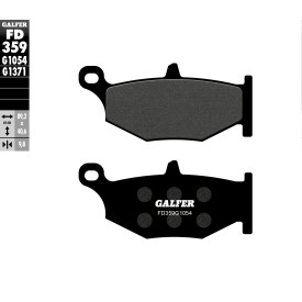 Plaquettes de Frein Galfer FD359G1054