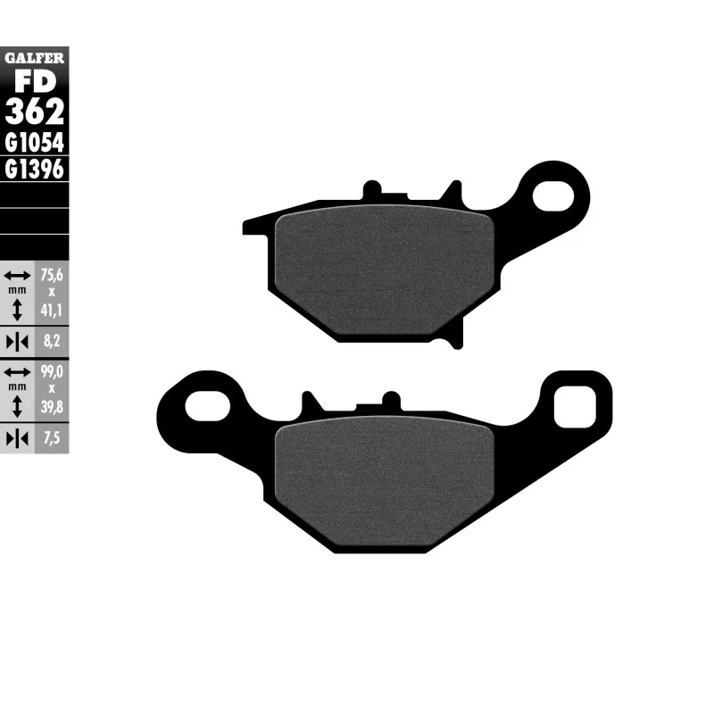 Brake Pads Galfer FD362G1054