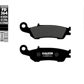 Brake Pads Galfer FD364G1054
