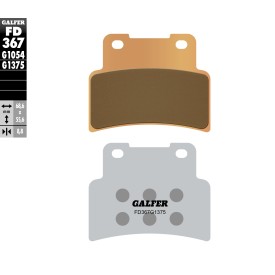 Brake Pads Galfer FD367G1375