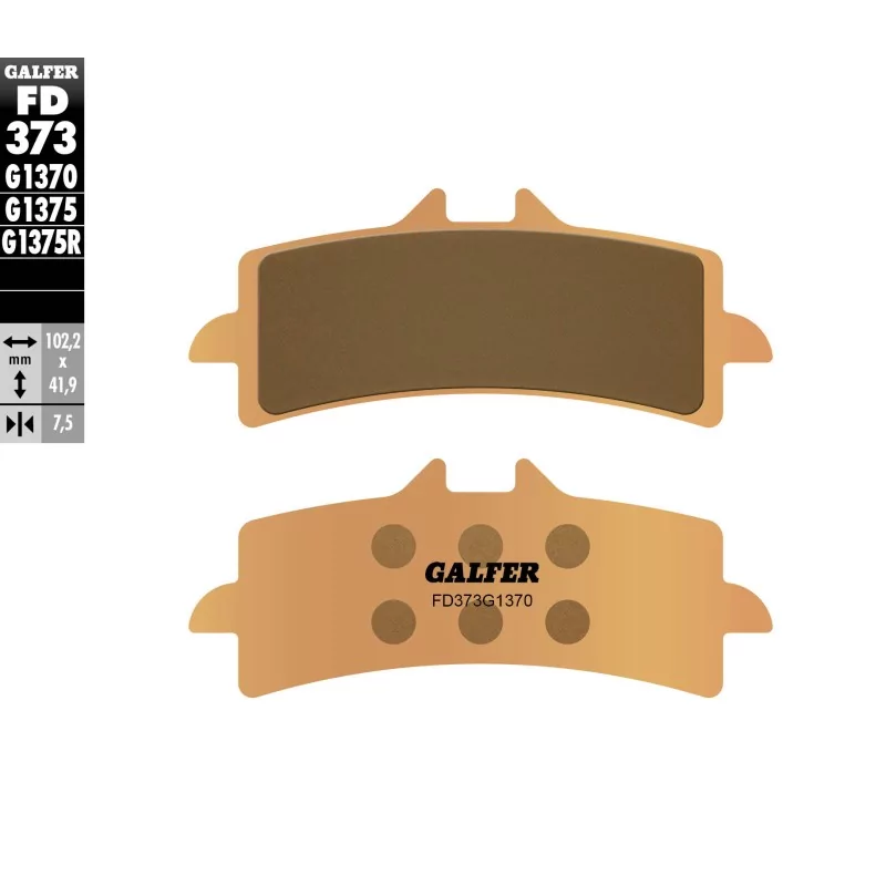 Bremsbeläge Galfer FD373G1370 Bremsbeläge Galfer FD373G1370