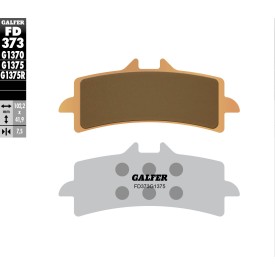 Pastiglie Freno Galfer FD373G1375
