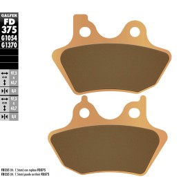 Plaquettes de Frein Galfer FD375G1370