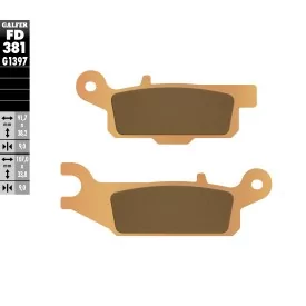 Pastiglie Freno Galfer FD381G1397
