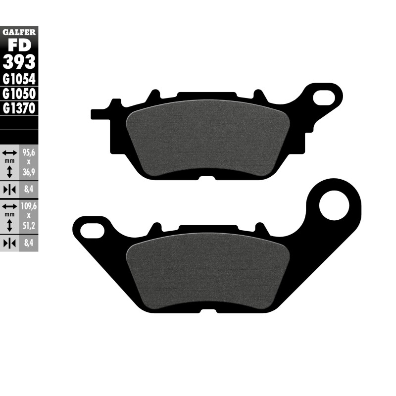 Plaquettes de Frein Galfer FD393G1050 Plaquettes de Frein Galfer FD393G1050