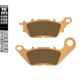 Plaquettes de Frein Galfer FD393G1370