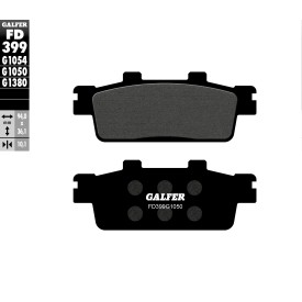Bremsbeläge Galfer FD399G1050