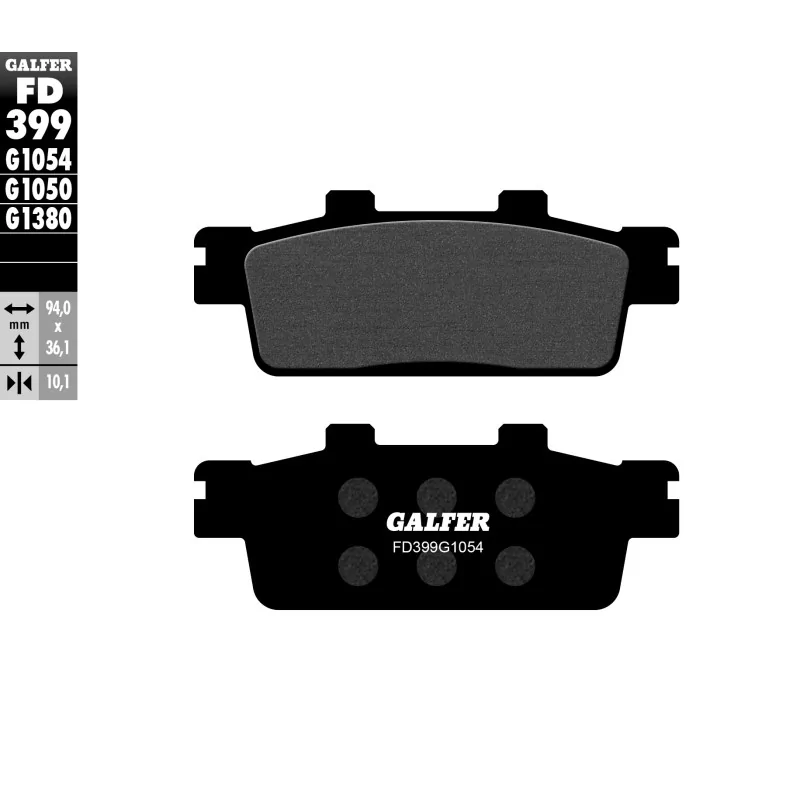 Brake Pads Galfer FD399G1054 Brake Pads Galfer FD399G1054