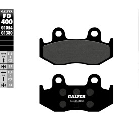 Pastillas de Freno Galfer FD400G1054