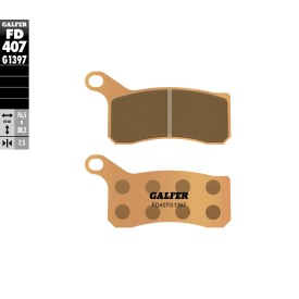 Brake Pads Galfer FD407G1397