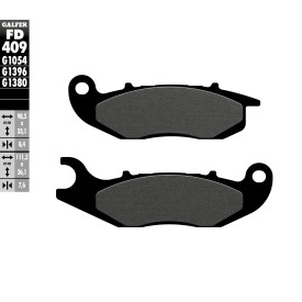 Brake Pads Galfer FD409G1054