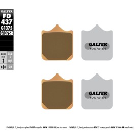 Plaquettes de Frein Galfer FD437G1375