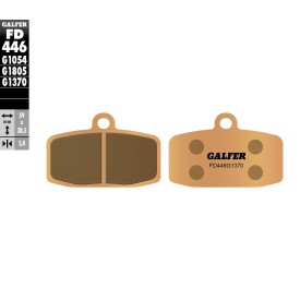 Plaquettes de Frein Galfer FD446G1370