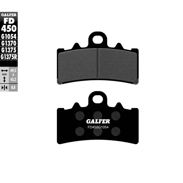 Brake Pads Galfer FD450G1054