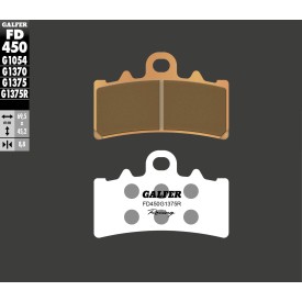 Pastillas de Freno Galfer FD450G1375R