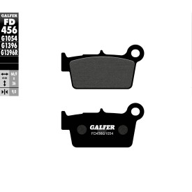 Plaquettes de Frein Galfer FD456G1054