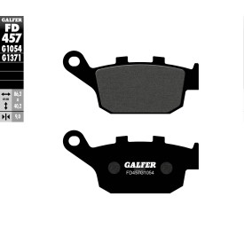 Plaquettes de Frein Galfer FD457G1054