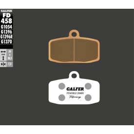 Plaquettes de Frein Galfer FD458G1396R