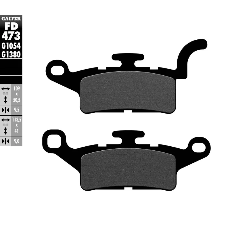 Brake Pads Galfer FD473G1054
