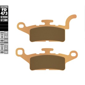Brake Pads Galfer FD473G1380
