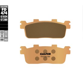 Plaquettes de Frein Galfer FD474G1380
