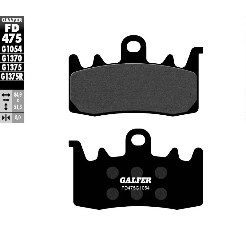Brake Pads Galfer FD475G1054