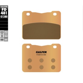 Bremsbeläge Galfer FD481G1380
