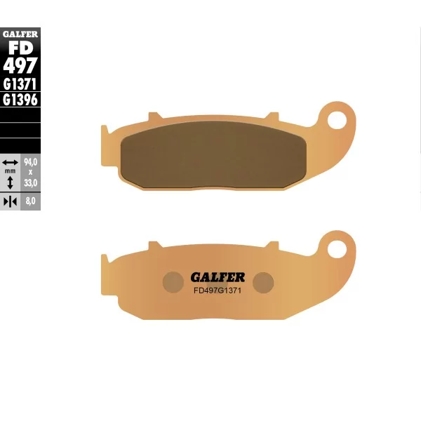Pastillas de Freno Galfer FD497G1371