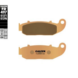 Pastiglie Freno Galfer FD497G1396