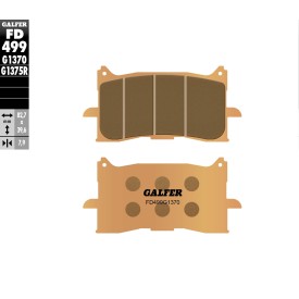 Brake Pads Galfer FD499G1370