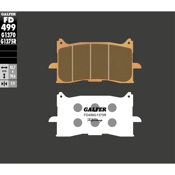Brake Pads Galfer FD499G1375R