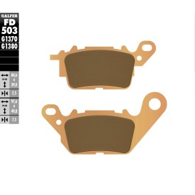 Pastillas de Freno Galfer FD503G1380