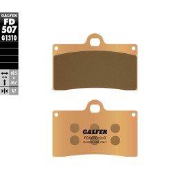 Plaquettes de Frein Galfer FD507G1310