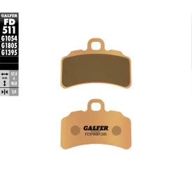 Pastillas de Freno Galfer FD511G1395