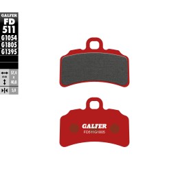 Bremsbeläge Galfer FD511G1805