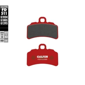 Pastiglie Freno Galfer FD511G1805