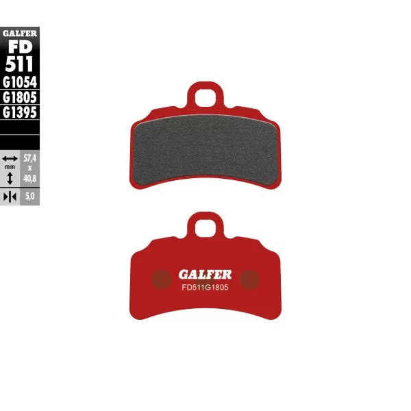 Pastiglie Freno Galfer FD511G1805