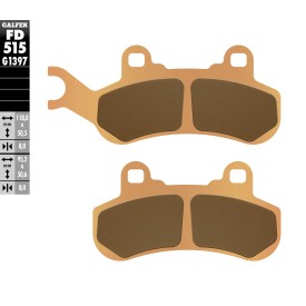 Brake Pads Galfer FD515G1397