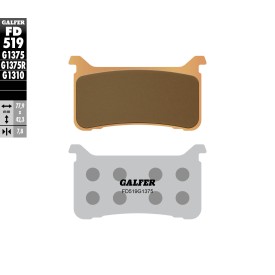 Pastillas de Freno Galfer FD519G1375