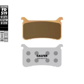 Brake Pads Galfer FD519G1375