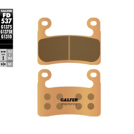 Pastiglie Freno Galfer FD537G1310