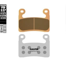 Brake Pads Galfer FD537G1375