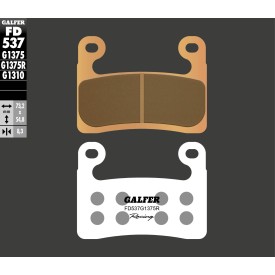 Pastillas de Freno Galfer FD537G1375R